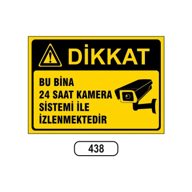 Gündoğdu Bu Bina 24 Saat Kamera Sistemi Ile Izlemektedir Uyarı