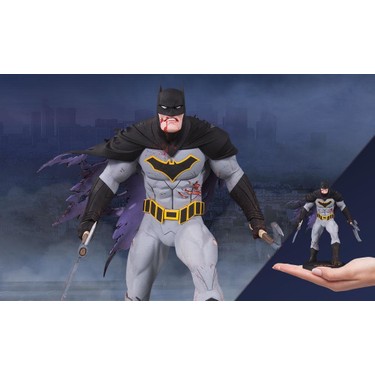 DC COLLECTIBLES Batman Metal Greg Capullo Mini Statue Fiyatı