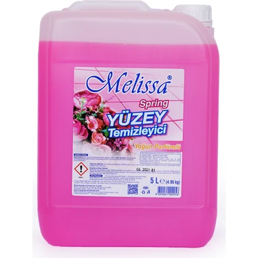 Melissa Yüzey Temizleme Sıvısı 5 L Spring Fiyatı