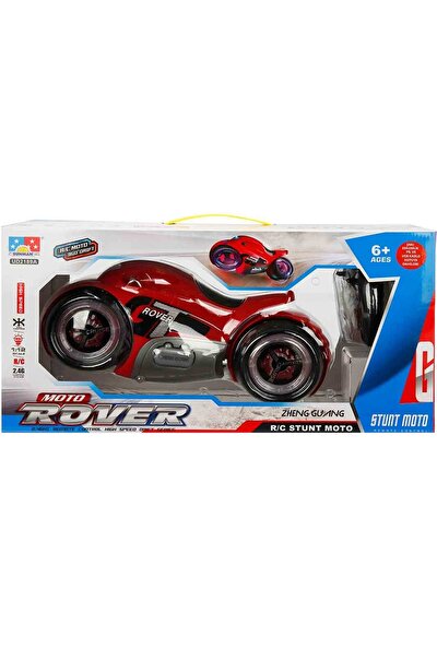 Rising Toys Stunt Uzaktan Kumandalı Motosiklet 36 Cm. - Kırmızı