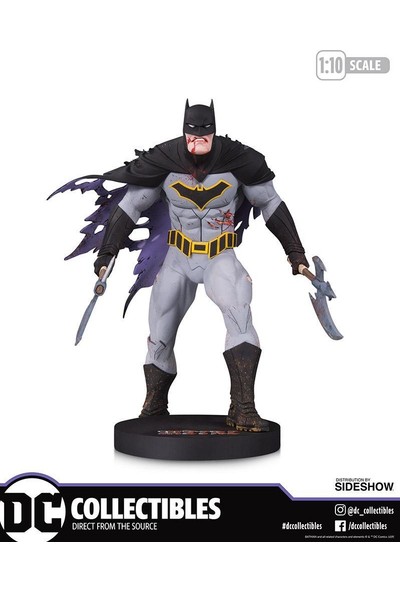 DC COLLECTIBLES Batman Metal Greg Capullo Mini Statue