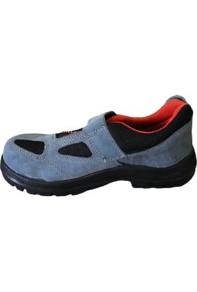 Carinio S1 Gri Süet Çelik Burunlu Iş Ayakkabısı