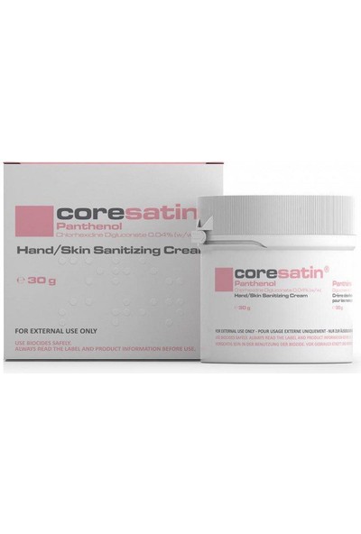 Coresatin Panthenol Barrier Cream Pembe 30 G - Kavanoz