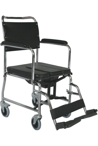 Medcenter KY689U Banyo ve Tuvalet Özellikli Ev Tipi Tekerlekli Sandalye
