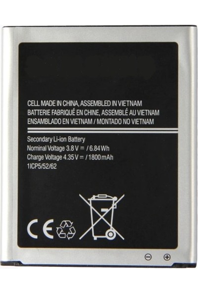 Teknoargan Samsung Galaxy J1 Ace J111 EB-BJ111ABE 1800MAH Batarya