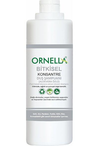 Ornella Bitkisel Duş Şampuanı 750 ml