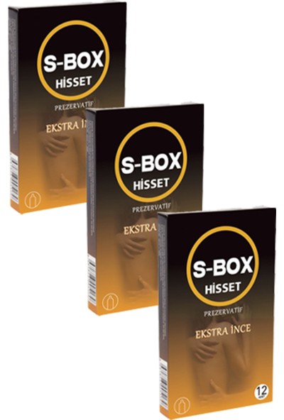Hisset Prezervatif 12 Li-Ekstra Ince 3'lü Paket