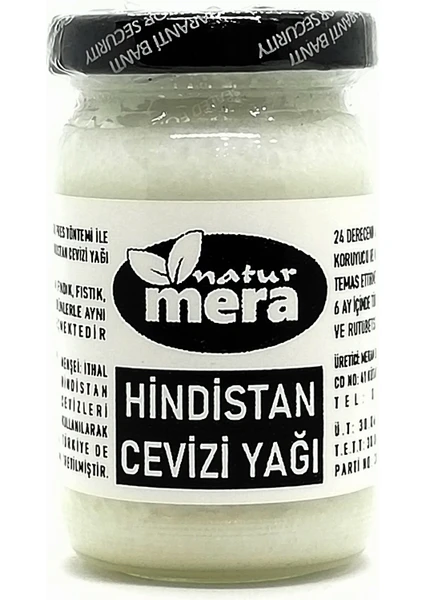 Soğuk Pres Hindistan Cevizi Yağı 100 ml