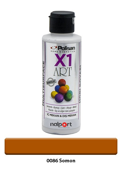 X1 Art Multisurface Hobi Boyası Pas 120 ml