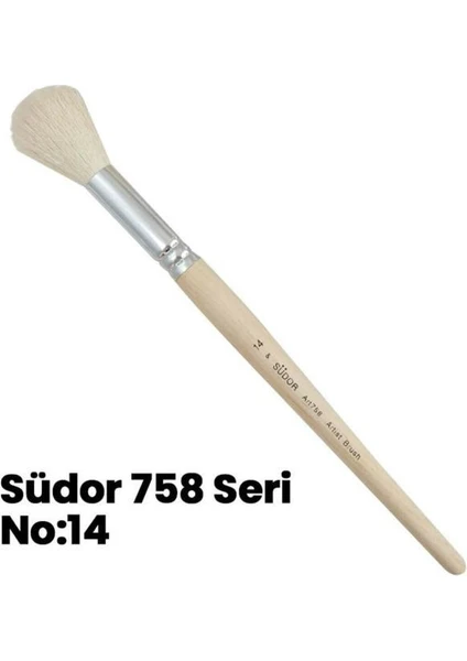 758 Seri Ponpon Fırça No 14