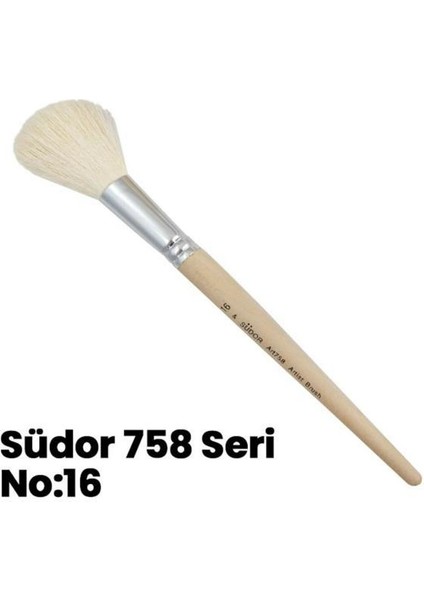 758 Seri Ponpon Fırça No 16