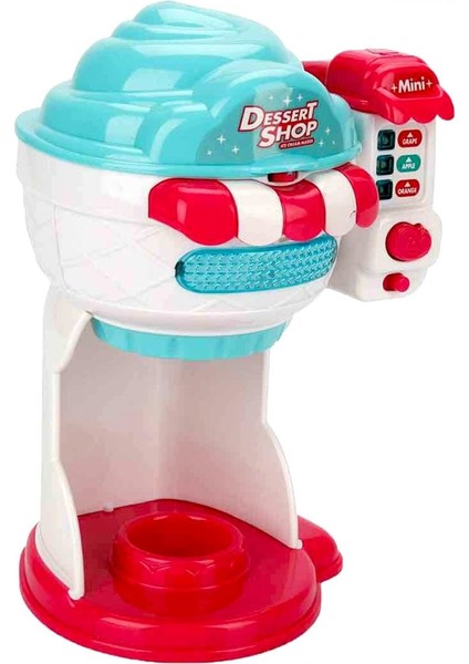 Dessert Shop Sesli ve Işıklı Dondurma Yapma Makinesi