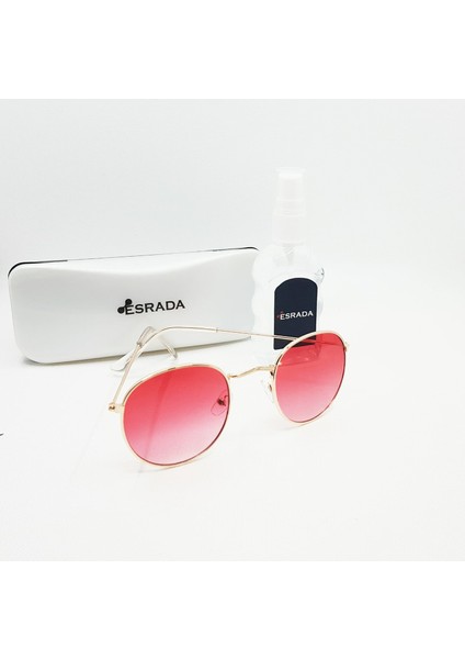 Kadın Pembe Cam Kadın Güneş Gözlüğü 3019 52-20/142