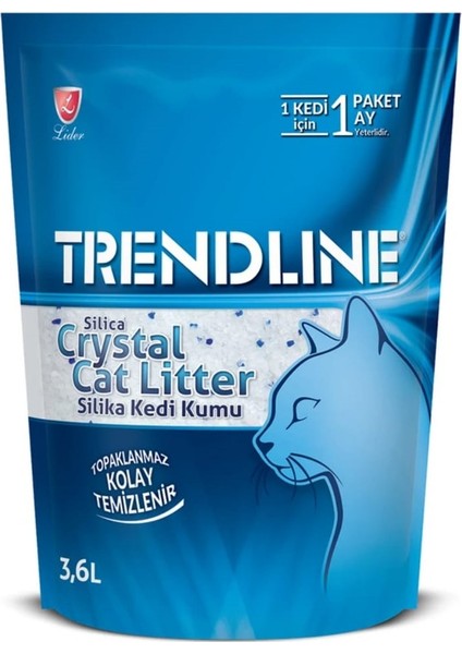 Silika Kristal Kedi Kumu 3,6 Lt