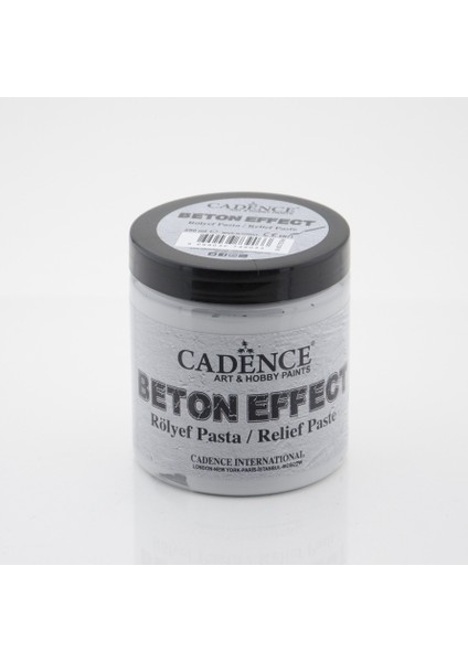 Beton Efekt Rölyef Pasta 250 ml