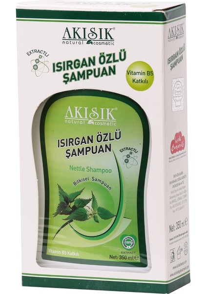 Isırgan Özlü Şampuan 350ML. Bitkisel Şampuan