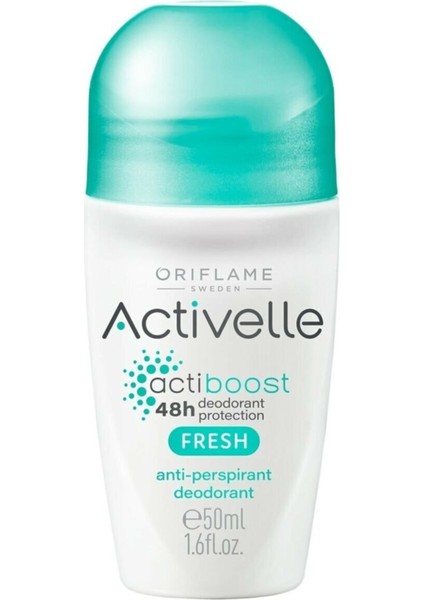 Activelle Invisible Anti-Perspirant Roll-On 5'Li Set