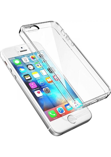 Apple iPhone 5s 2.0 mm Korumalı Silikon Kılıf Şeffaf fiyatları