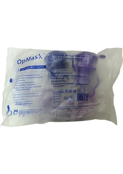 Enteral Beslenme Seti 1200ML