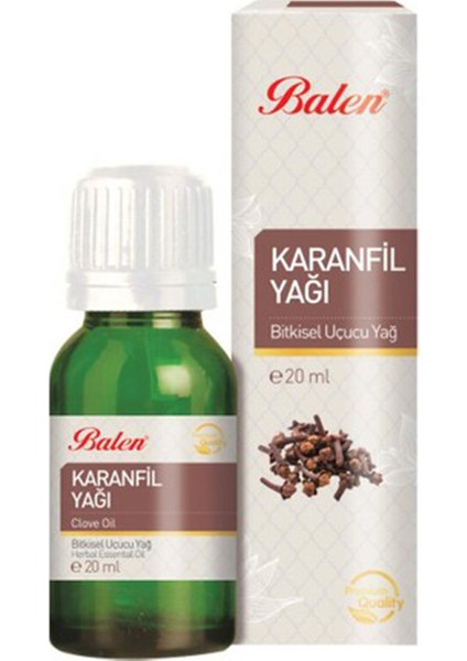 Karanfil Yağı 20 ml (Bitkisel Uçucu Yağ)