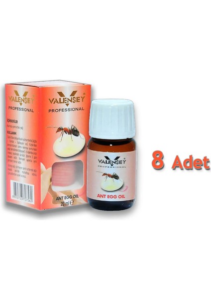 Karınca Yumurtası Yağı 20 ml x 8 Adet