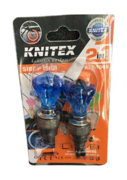 Akgün KTX-1048 Bisiklet Sibop Lambası Elmas 2 Li