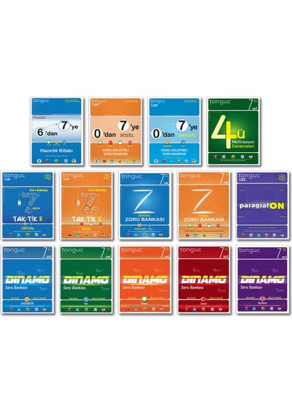 7. Sınıf 6 Dan 7 Ye Hazırlık Seti Şampiyon Paketi Full Set