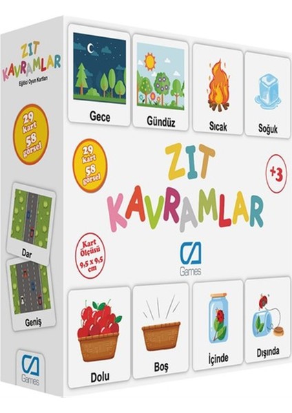 Eğitici Zıt Kavramlar