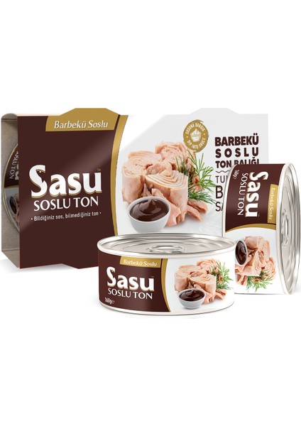 Barbekü Soslu Ton Balığı 2X160G Bütün Dilim