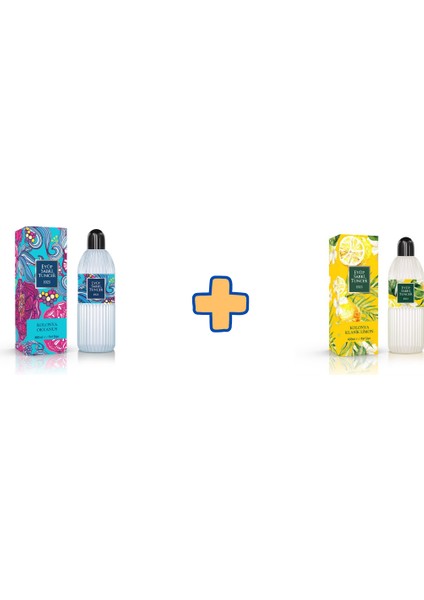 Okyanus Kolonyası 400 ml + Limon Kolonyası 400 ml Silindir Pet Şişe