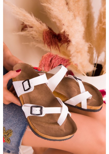 Platin Gümüş Kadın Mantar Parmak Arası Terlik Terlik fiyatları