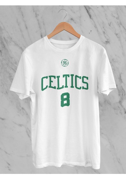 Celtıcs 8 Baskılı Kadın T-Shirt