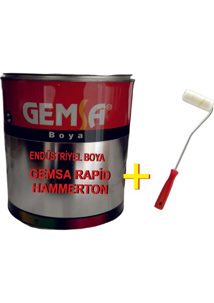 Gemsa Rapid Hammerton Endüstriyel Boya 15 kg Gümüş Gri