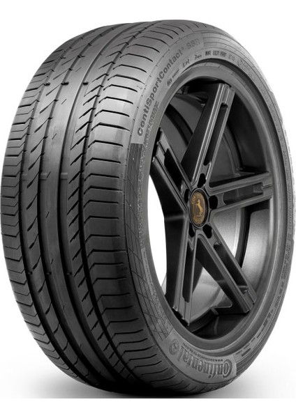 245/35 R18 88Y SSR RFT FR * ContiSportContact 5 Oto Yaz Lastiği ( Üretim Yılı: 2023 )