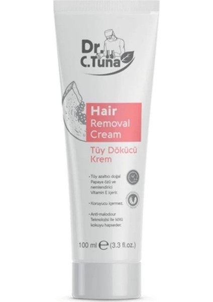Dr.C.Tuna Tüy Dökücü Krem 100 Ml.