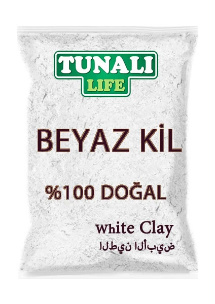 Tunalı Life Beyaz Kil 500 Gr