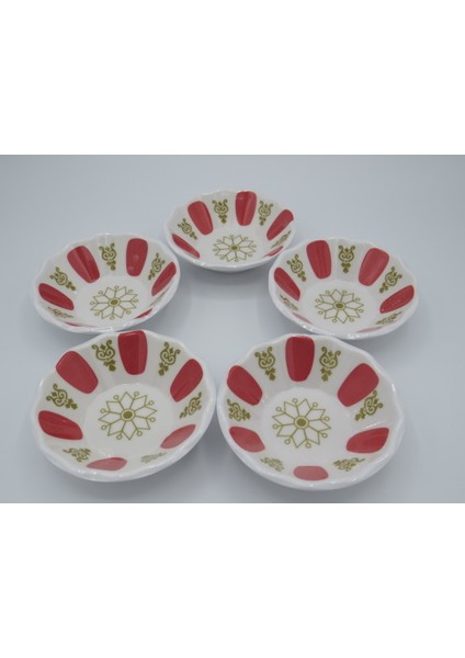 Bardak Altlığı 6'lı Melamin Çay Tabağı