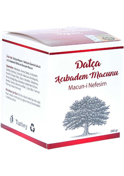 Acıbadem Macunu 240 gr fırsatları