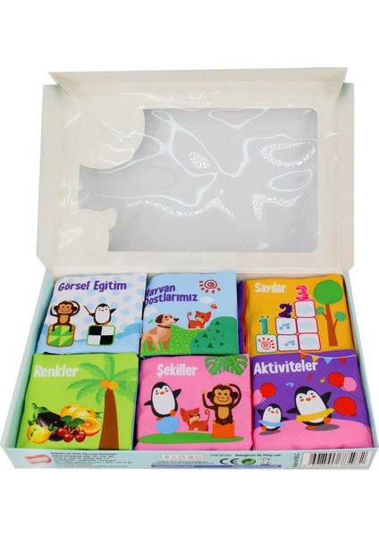 Hışırtılı Bez Kitap Seti 6 Kitap fiyatları