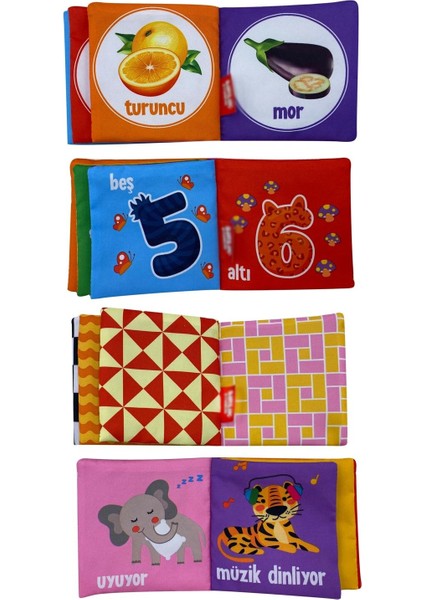 Hışırtılı Bez Kitap Seti 6 Kitap fırsatları