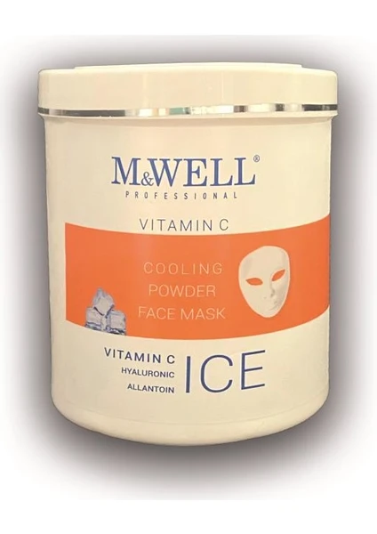 Mwell Buz Yüz Maskesi Vitamin C 800 Ml.