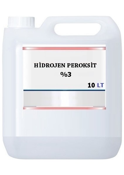 Hidrojen Peroksit 3% 10 Lt