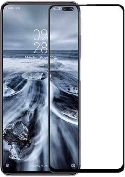 Xiaomi Poco X2 Tam Kaplayan Temperli Ekran Koruyucu Cam