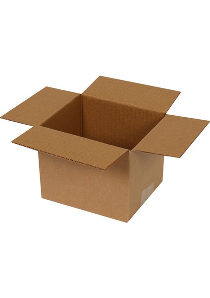 15x13x12cm Tek Oluklu Koli -Kraft 10'lu