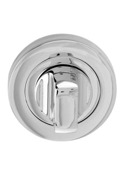 Yuvarlak Wc Kapı Kolu Rozeti 52MM, Parlak Paslanmaz Çelik Renk
