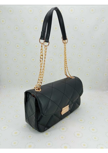 Gladness Kadın Orta Boy Omuzdan Askılı El ve Omuz Çantası Siyah fiyatları