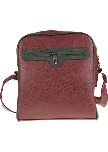 Bordo Baykuş Tasarım Postacı Model Yan Çanta modelleri