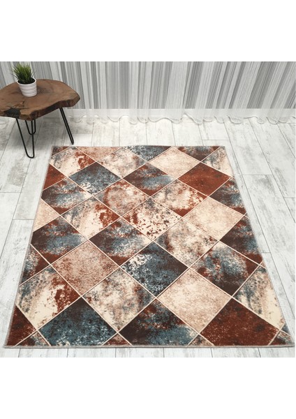 Yıkanabilir Kaymaz Taban Desen 010 150 x 230 cm Dijital Baskı Halı