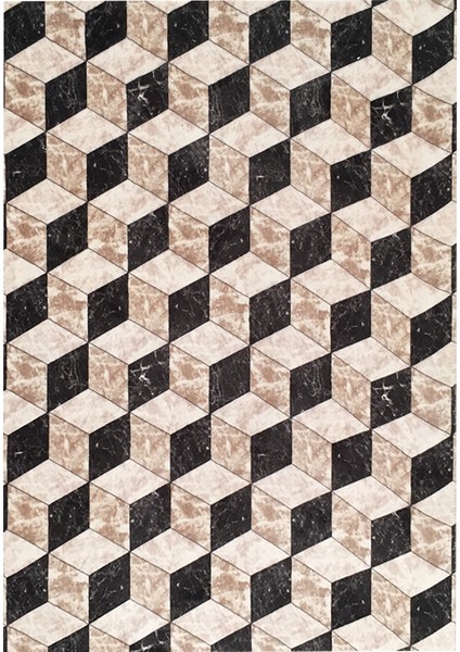 Yıkanabilir Kaymaz Taban Desen 013 80 x 150 cm Dijital Baskı Halı