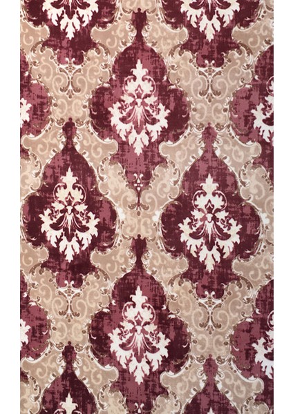 Yıkanabilir Kaymaz Taban Desen 020 Pembe 80 x 150 cm Dijital Baskı Halı